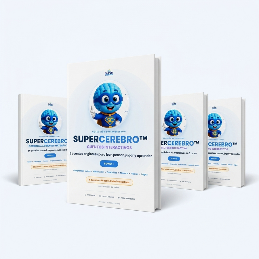SUPERCEREBRO™ — Entrena tu Cerebro Jugando | Kit Completo + 3 Bonos